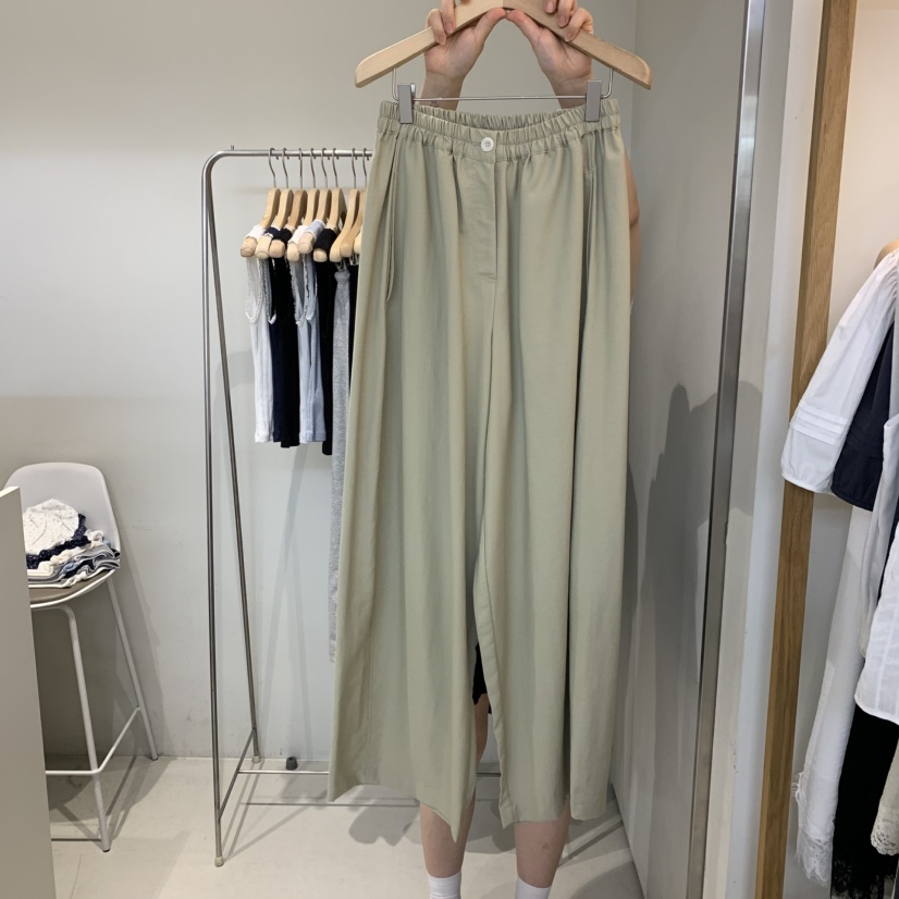 OUTRENE韓國直郵實拍女士新品熱賣推薦人氣26夏季休閑休閑褲OUTRENE休閑褲圖色2