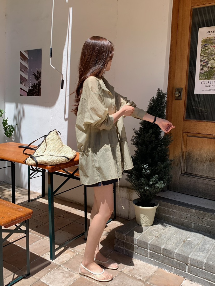BLEECKER韓國代購女裝新款休閑熱賣26春夏職業26夏季夾克BLEECKER夾克