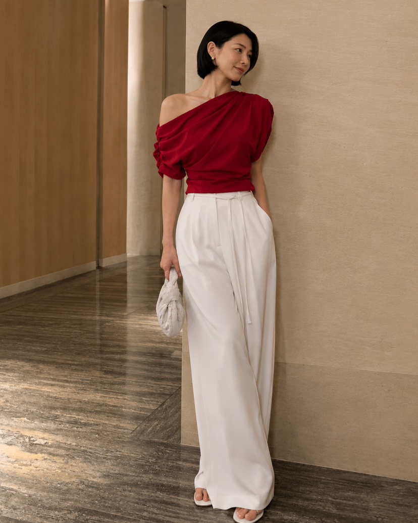 VERNI韓國東大門代購女士新品26春夏熱賣時尚26夏季T恤不對稱VERNIT恤