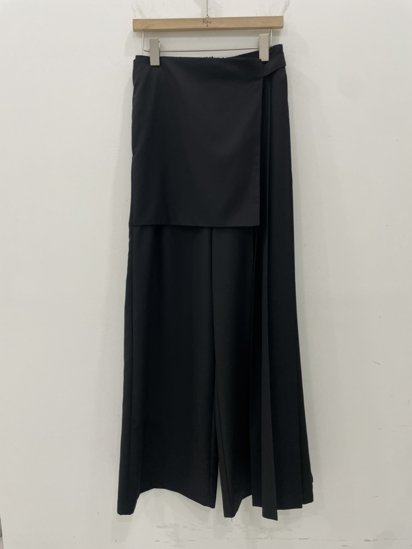 REIZ東大門實拍韓國女裝新品熱賣休閑時尚職業人氣裙褲褶皺REIZ裙褲圖色2