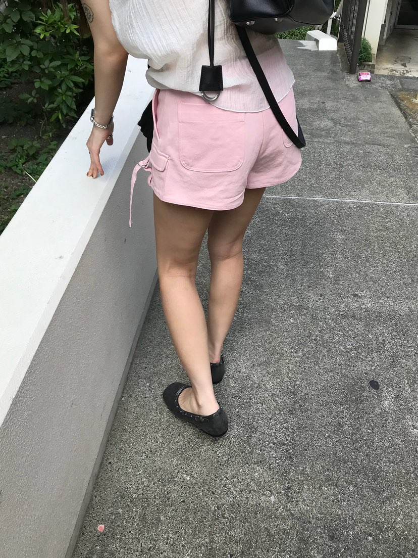 ESCHER韓國直郵實拍女士新品休閑職業推薦人氣時尚26夏季短褲ESCHER短褲