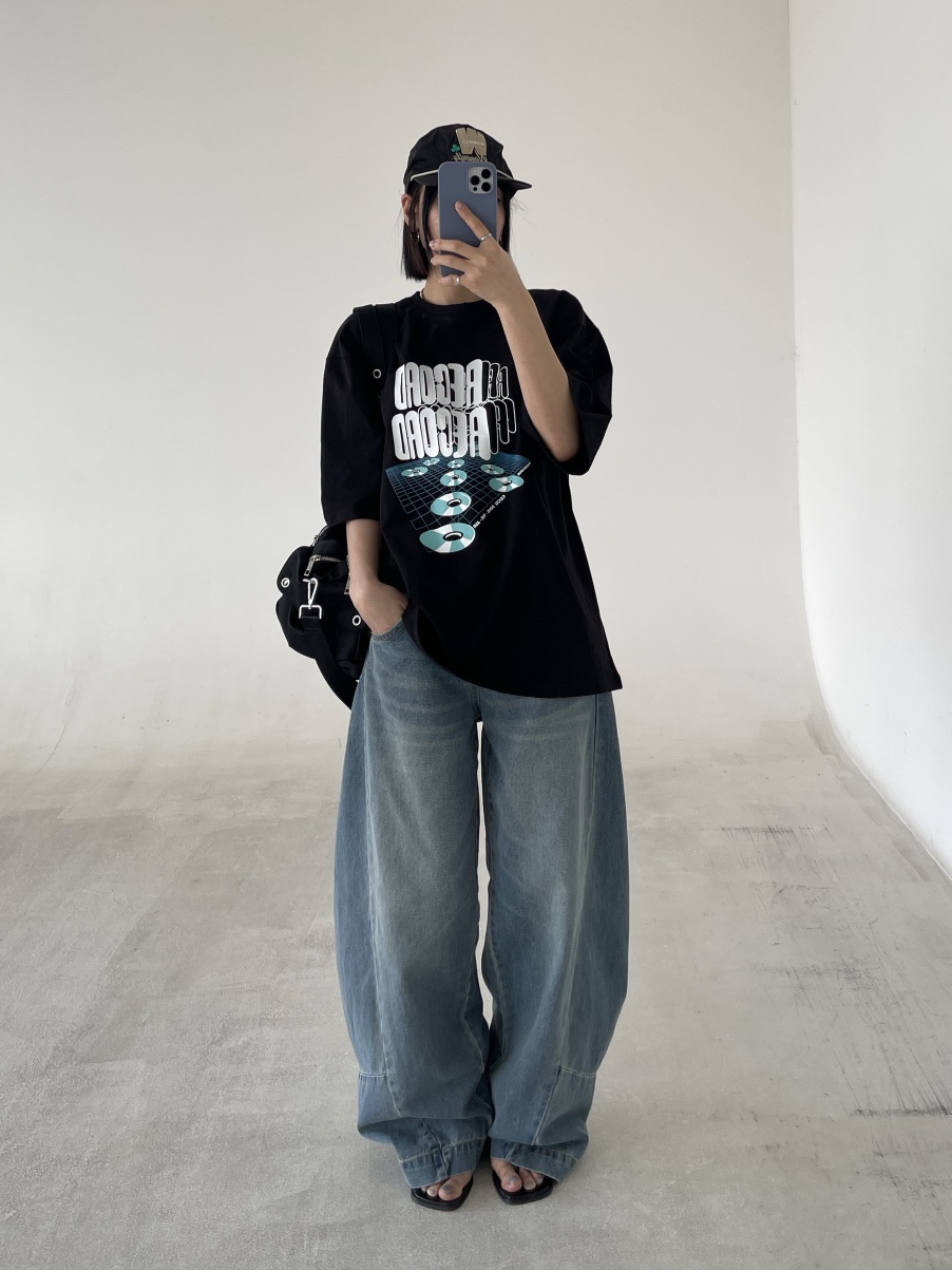 REIZ韓國直郵女士新品人氣熱賣26夏季推薦休閑時尚職業T恤REIZT恤