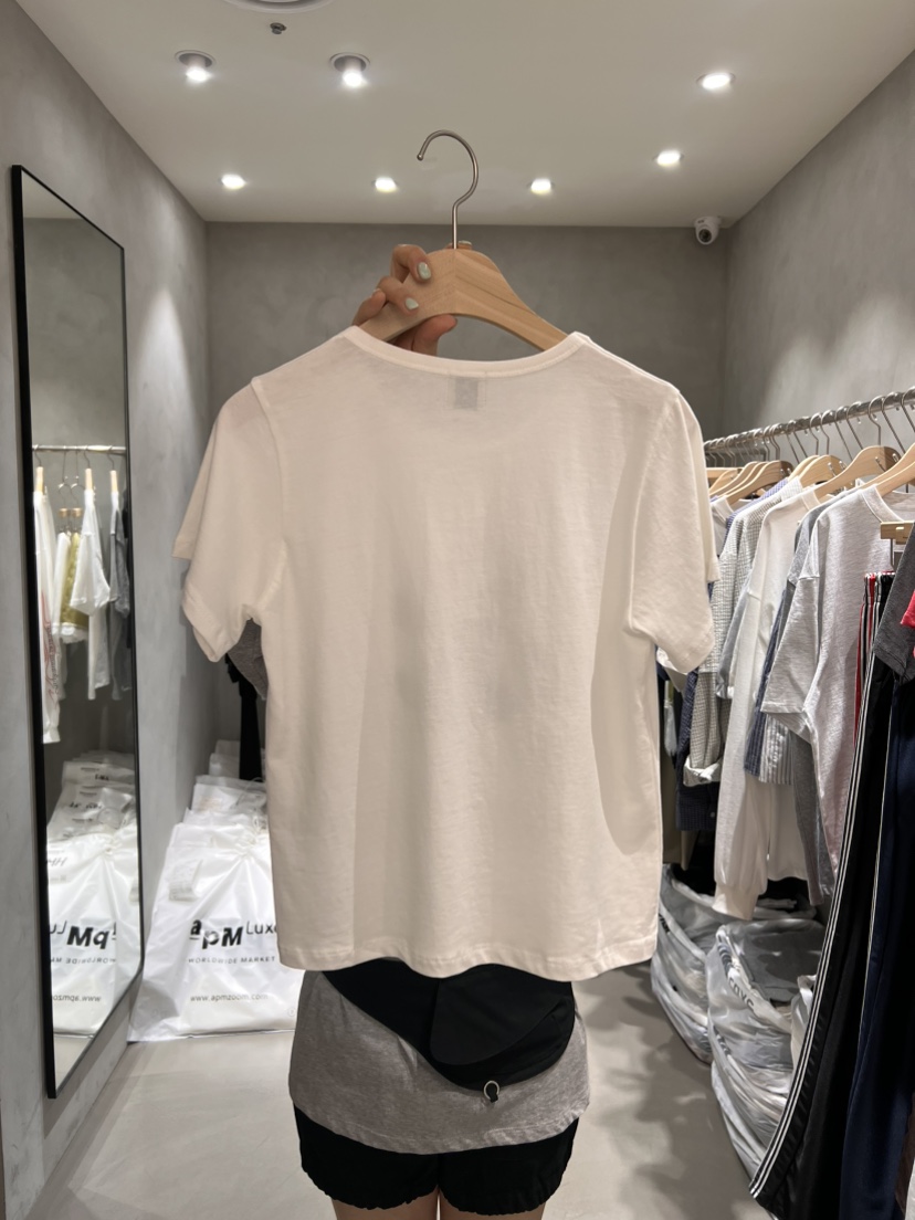 X-MOOD韓國直郵女士新品推薦時尚26春夏26夏季人氣休閑T恤X-MOODT恤
