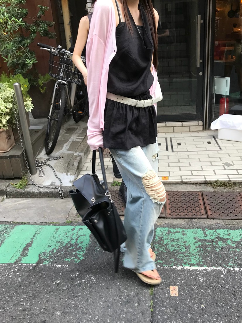 ESCHER東大門實拍韓國女士新款休閑職業熱賣時尚人氣牛仔褲ESCHER牛仔褲
