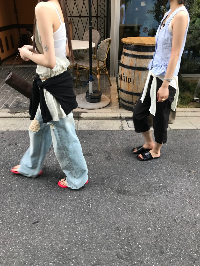 ESCHER東大門實拍韓國女士新款休閑職業熱賣時尚人氣牛仔褲ESCHER牛仔褲