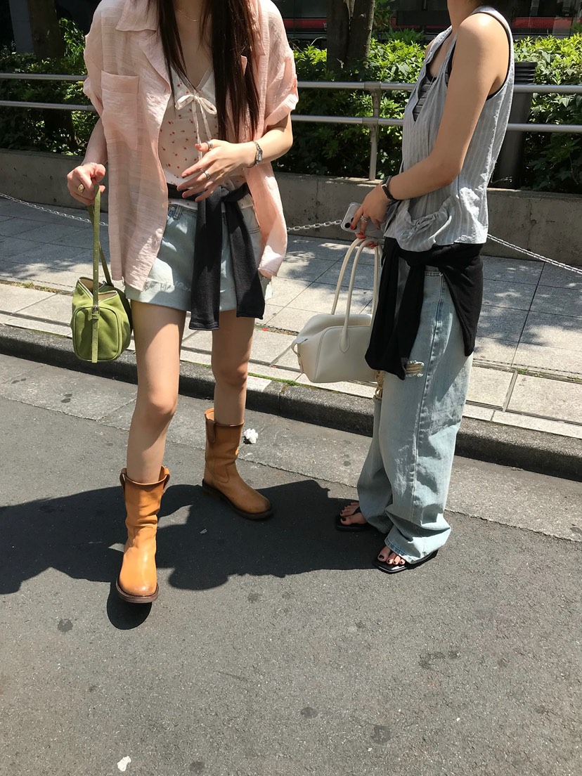 ESCHER東大門實拍韓國女士新款休閑職業熱賣時尚人氣牛仔褲ESCHER牛仔褲