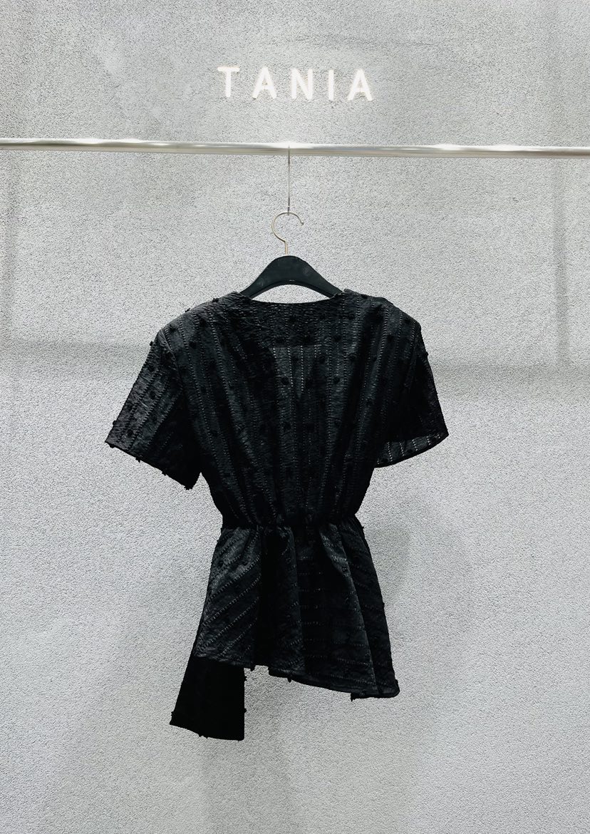 TANIA韓國直郵女裝新款熱賣休閑推薦26夏季26春夏襯衫蕾絲衫TANIA襯衫/蕾絲衫