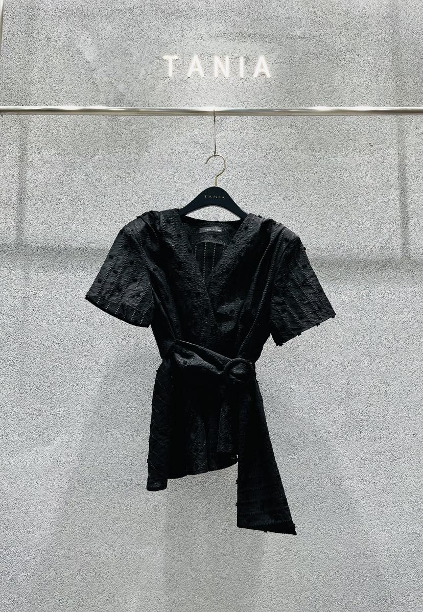TANIA韓國直郵女裝新款熱賣休閑推薦26夏季26春夏襯衫蕾絲衫TANIA襯衫/蕾絲衫圖色2