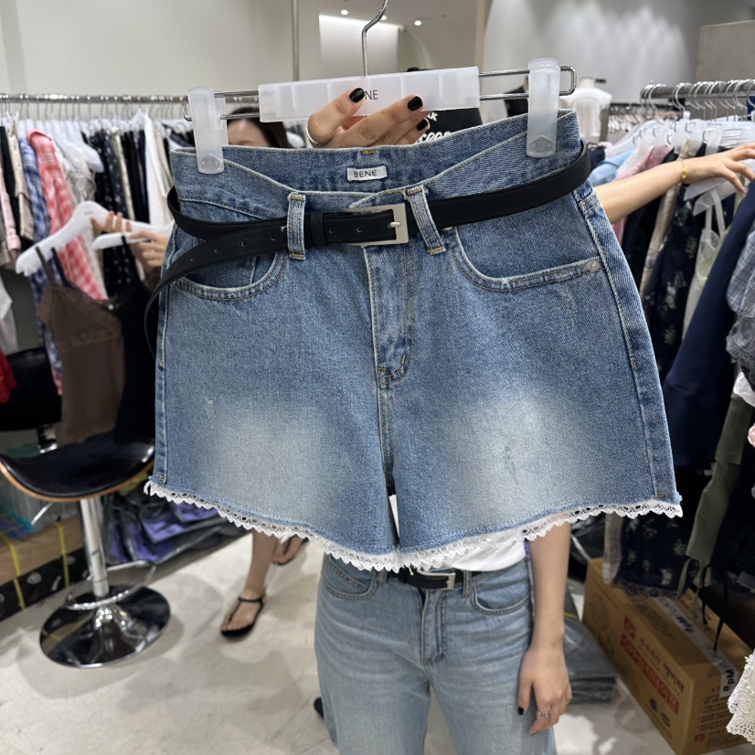 BENE東大門實拍韓國女裝新款休閑推薦時尚人氣短褲不含腰帶BENE短褲圖色2