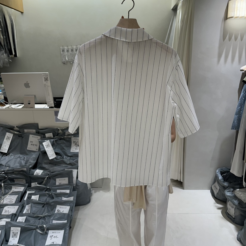 MILLIF韓國代購女裝新品時尚26夏季推薦休閑26春夏襯衫蕾絲衫MILLIF襯衫/蕾絲衫
