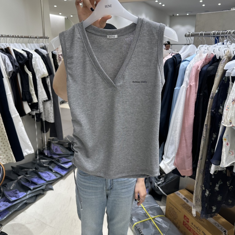 BENE韓國代購女士新品人氣推薦職業時尚26春夏熱賣吊帶背心BENE吊帶/背心圖色6