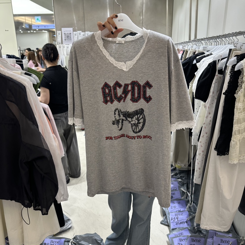 BENE韓國東大門代購女裝新款休閑26春夏26夏季職業人氣T恤BENET恤圖色3