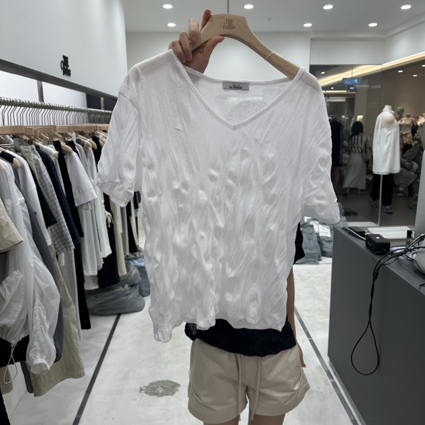 THE VALUE韓國直郵實拍女裝新品26夏季熱賣26春夏人氣T恤THE VALUET恤圖色1