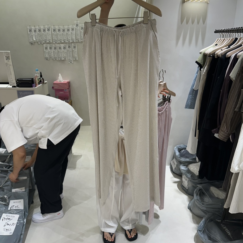 MILLIF韓國直郵女裝新款休閑26春夏職業時尚推薦人氣休閑褲MILLIF休閑褲圖色3
