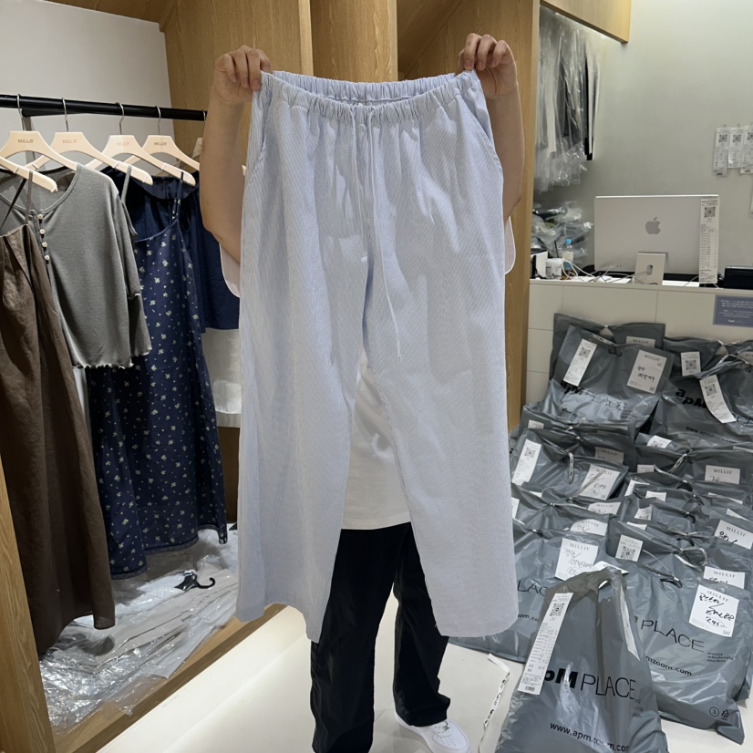 MILLIF韓國直郵女裝新款休閑26春夏職業時尚推薦人氣休閑褲MILLIF休閑褲圖色4