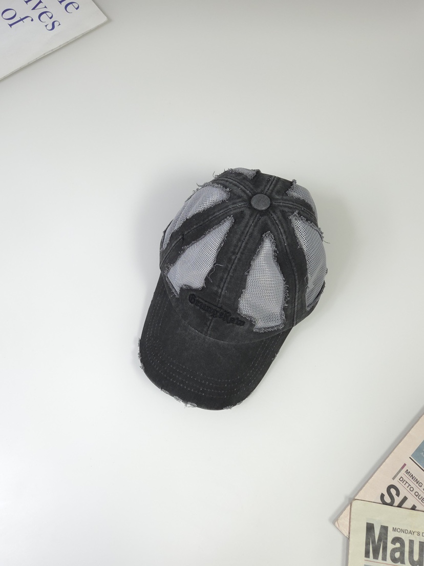 THE HAT-P韓國直郵實拍女士新品26夏季時尚帽子網眼復古THE HAT帽子圖色1