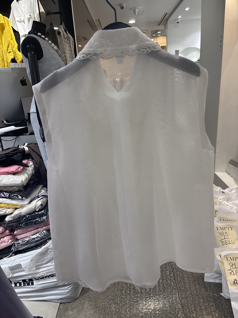 TANIA韓國東大門代購女士新品26春夏職業26夏季襯衫蕾絲衫TANIA襯衫/蕾絲衫