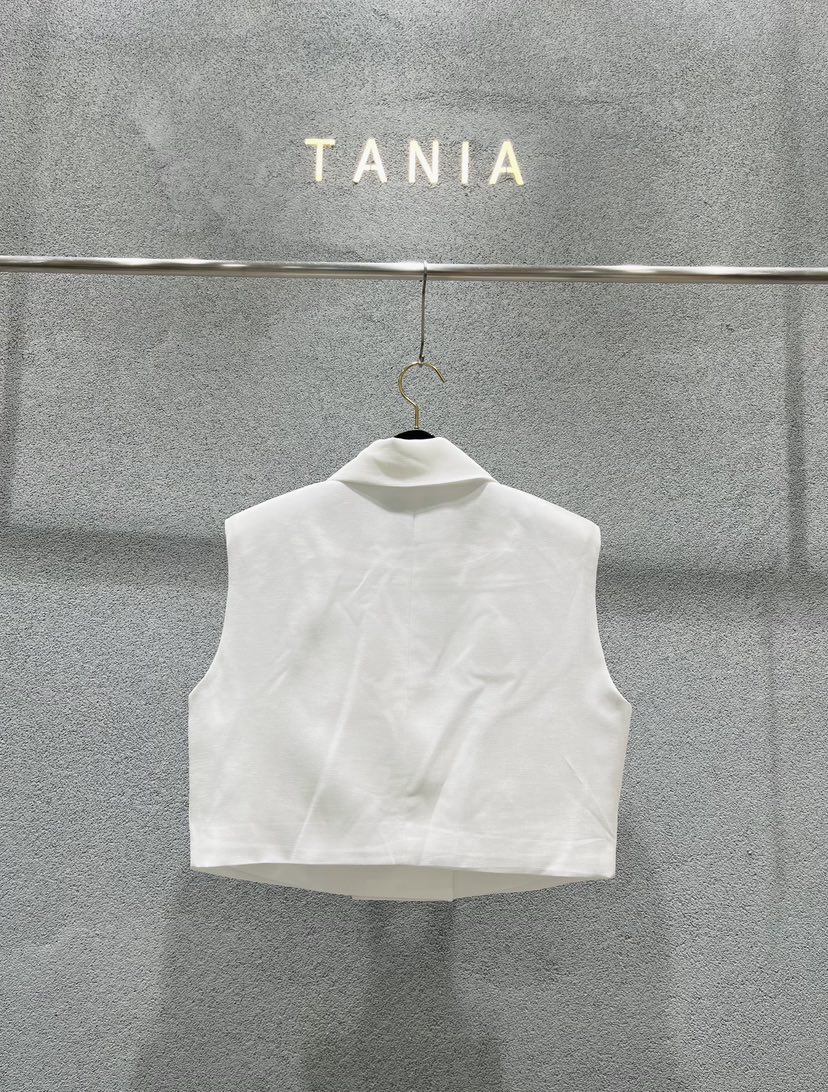 TANIA韓國東大門代購女士新品時尚休閑人氣熱賣26夏季馬甲TANIA馬甲