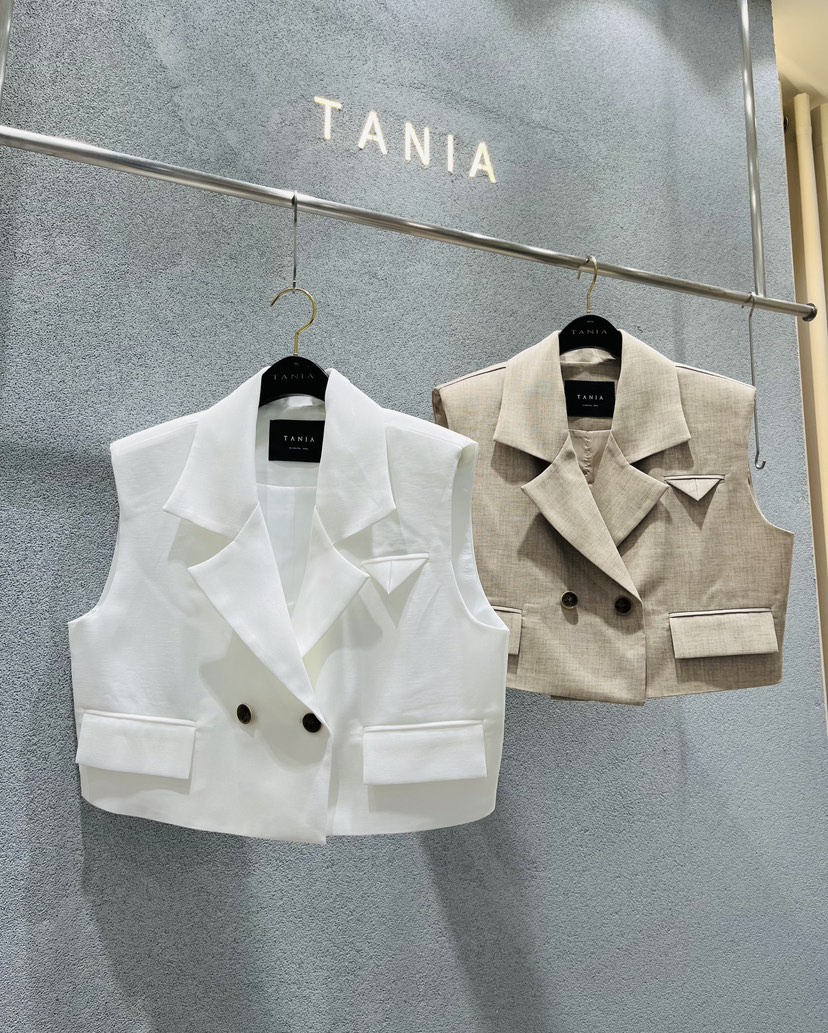TANIA韓國東大門代購女士新品時尚休閑人氣熱賣26夏季馬甲TANIA馬甲