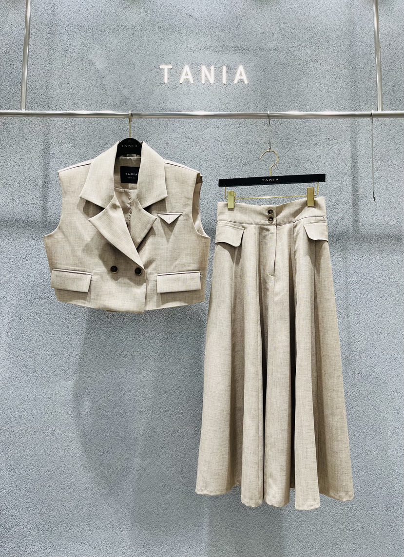 TANIA韓國東大門代購女士新品時尚休閑人氣熱賣26夏季馬甲TANIA馬甲