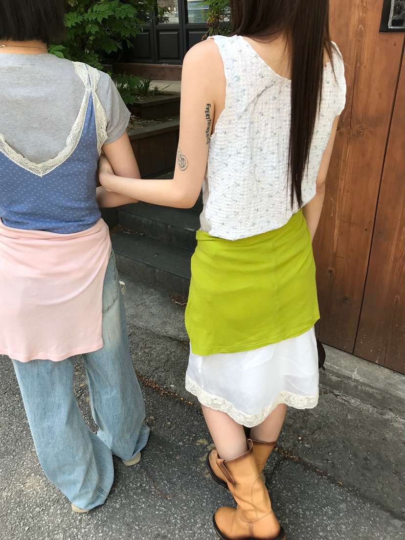 ESCHER韓國直郵女裝新款休閑推薦人氣時尚26春夏吊帶背心ESCHER吊帶/背心