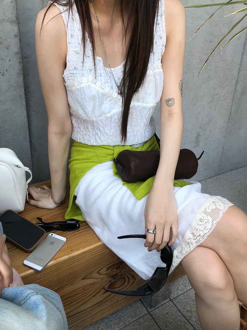ESCHER韓國直郵女裝新款休閑推薦人氣時尚26春夏吊帶背心ESCHER吊帶/背心