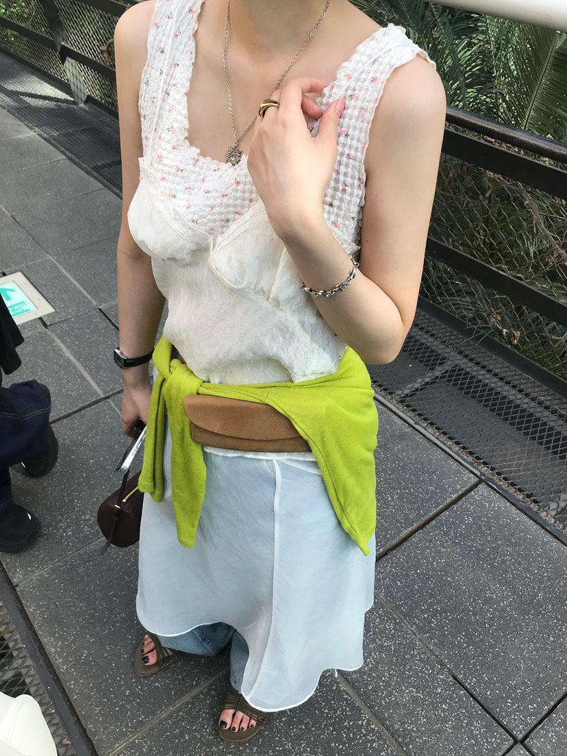 ESCHER韓國直郵女裝新款休閑推薦人氣時尚26春夏吊帶背心ESCHER吊帶/背心