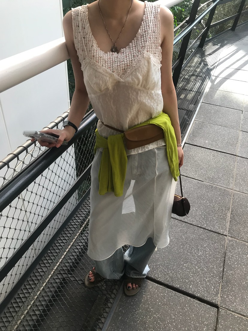 ESCHER韓國直郵女裝新款休閑推薦人氣時尚26春夏吊帶背心ESCHER吊帶/背心