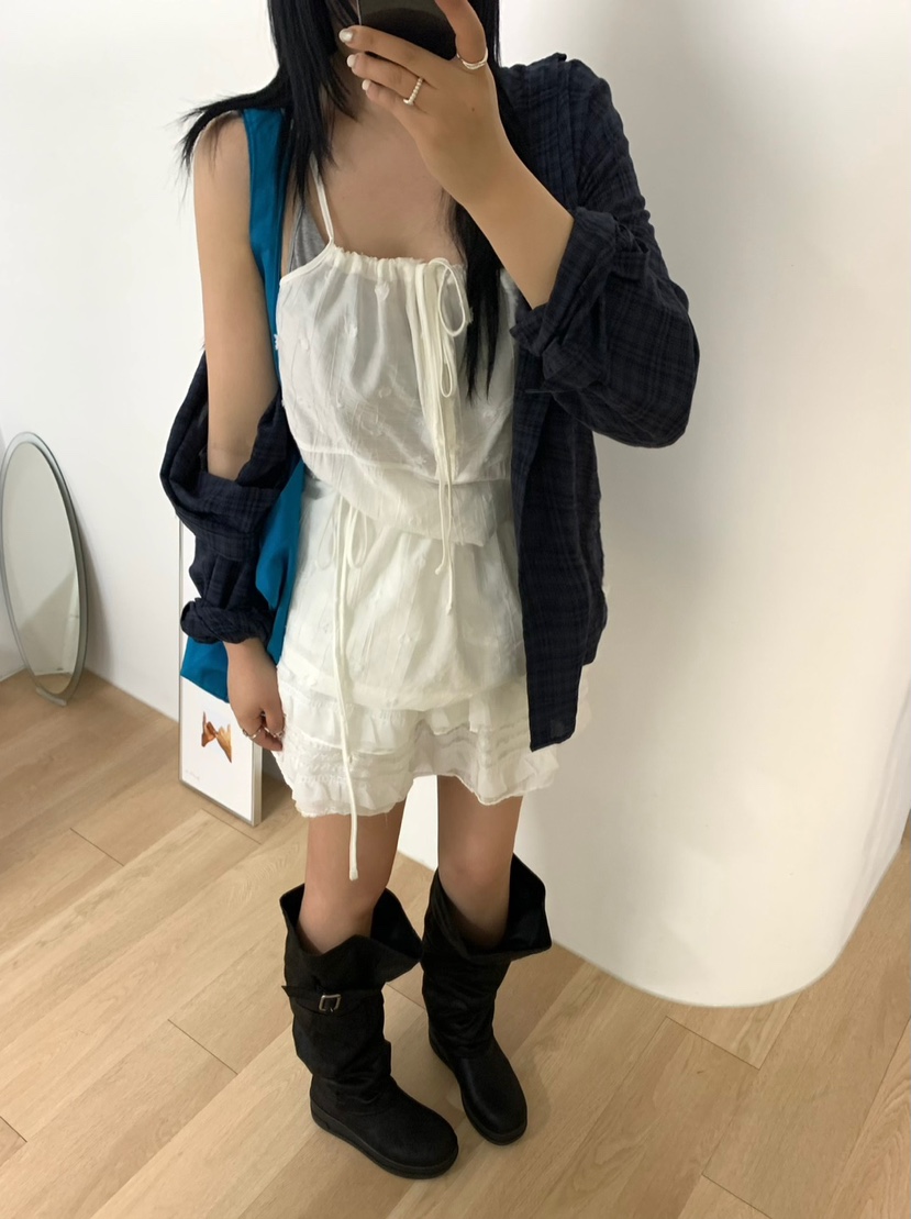 SEOLO東大門實拍韓國女士新款時尚職業26夏季人氣熱賣連衣裙Seolo seoul連衣裙