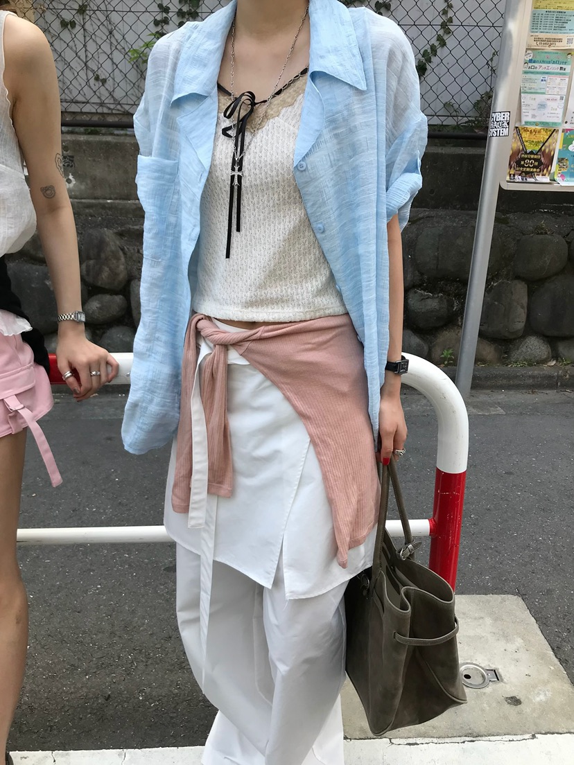 ESCHER東大門實拍韓國女士新款人氣熱賣休閑時尚襯衫蕾絲衫ESCHER襯衫/蕾絲衫