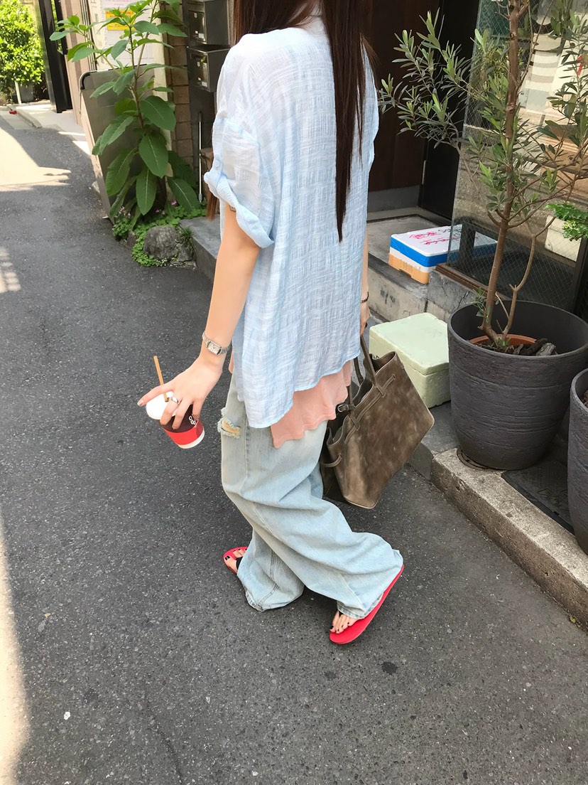 ESCHER東大門實拍韓國女士新款人氣熱賣休閑時尚襯衫蕾絲衫ESCHER襯衫/蕾絲衫