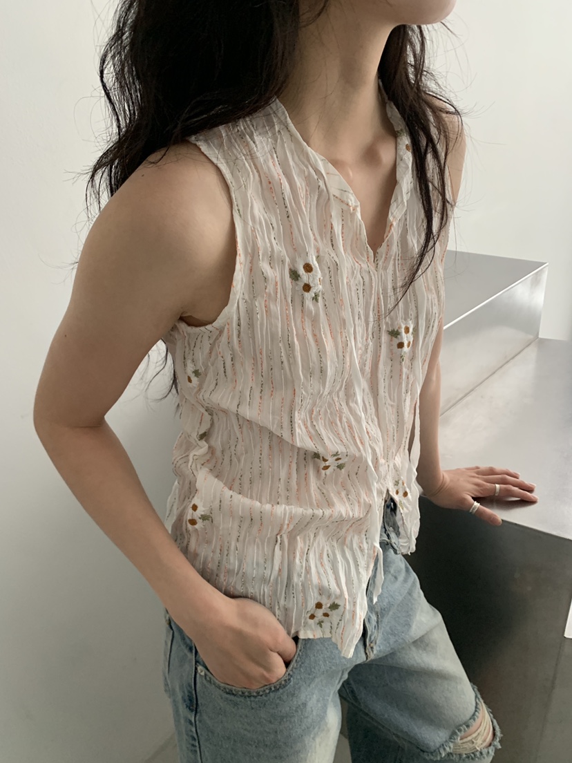 MURMUR韓國直郵實拍女士新品26夏季時尚26春夏休閑吊帶背心MURMUR吊帶/背心