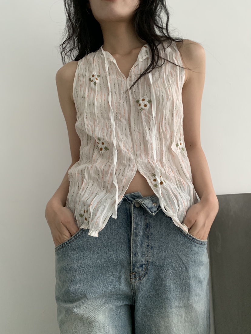 MURMUR韓國直郵實拍女士新品26夏季時尚26春夏休閑吊帶背心MURMUR吊帶/背心