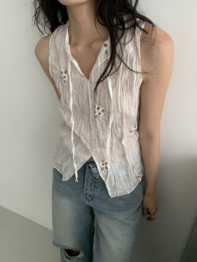 MURMUR韓國直郵實拍女士新品26夏季時尚26春夏休閑吊帶背心MURMUR吊帶/背心