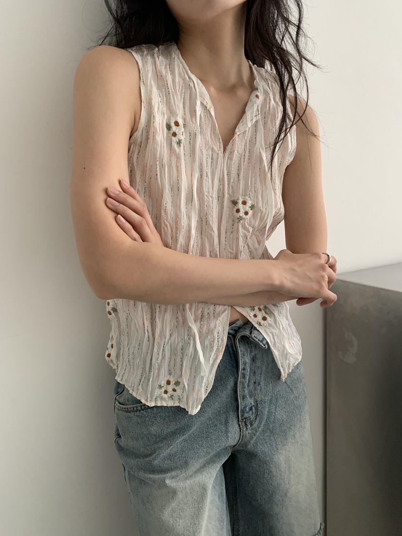 MURMUR韓國直郵實拍女士新品26夏季時尚26春夏休閑吊帶背心MURMUR吊帶/背心