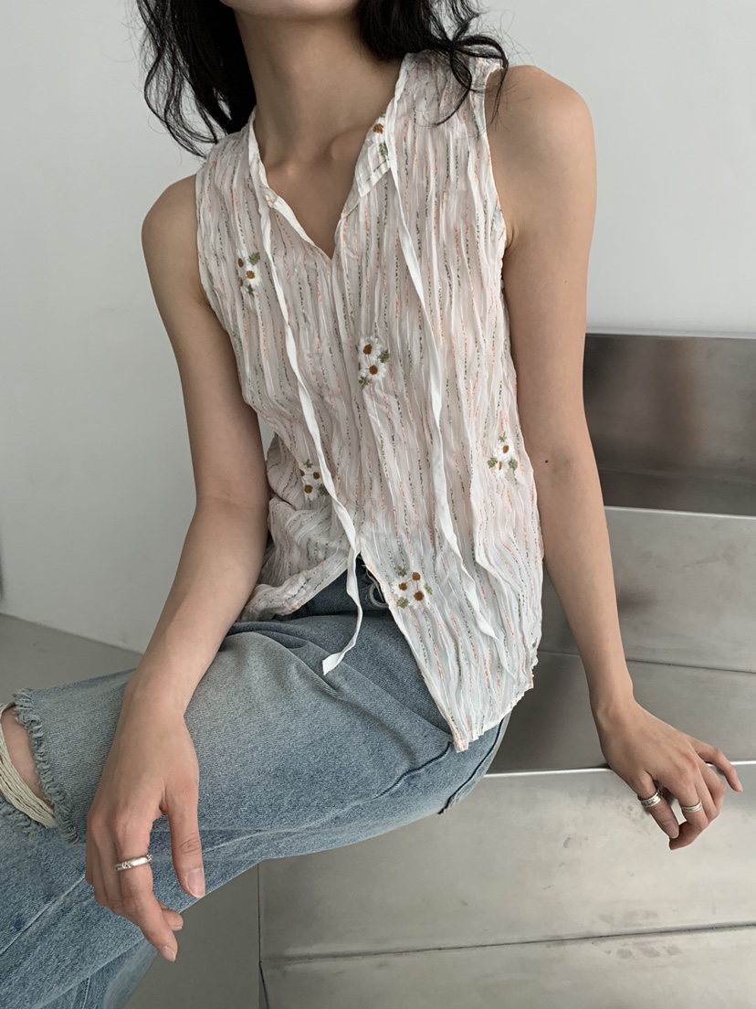 MURMUR韓國直郵實拍女士新品26夏季時尚26春夏休閑吊帶背心MURMUR吊帶/背心