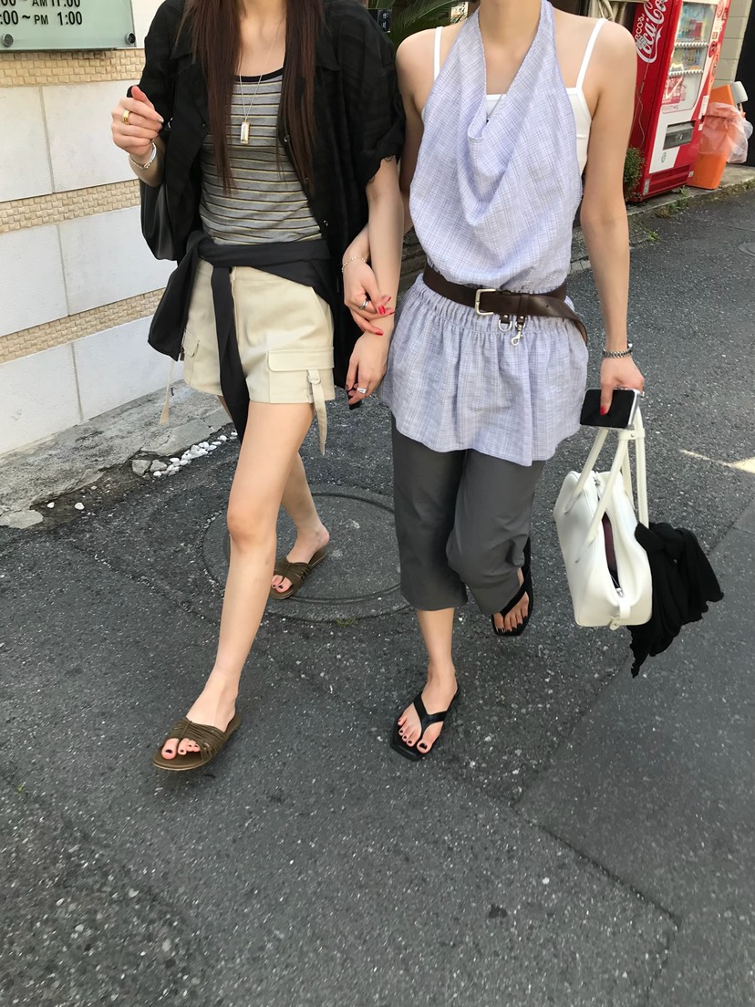 ESCHER韓國代購女裝新款休閑熱賣人氣推薦26夏季吊帶背心ESCHER吊帶/背心