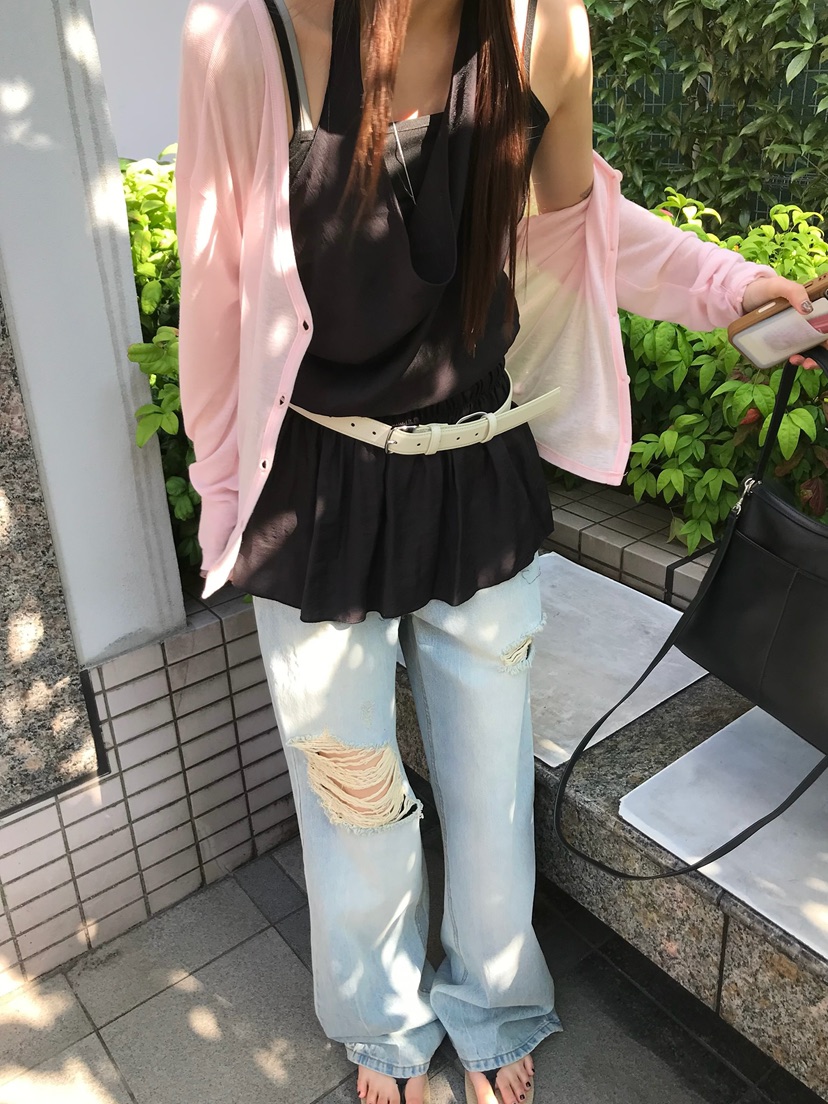 ESCHER韓國代購女裝新款休閑熱賣人氣推薦26夏季吊帶背心ESCHER吊帶/背心