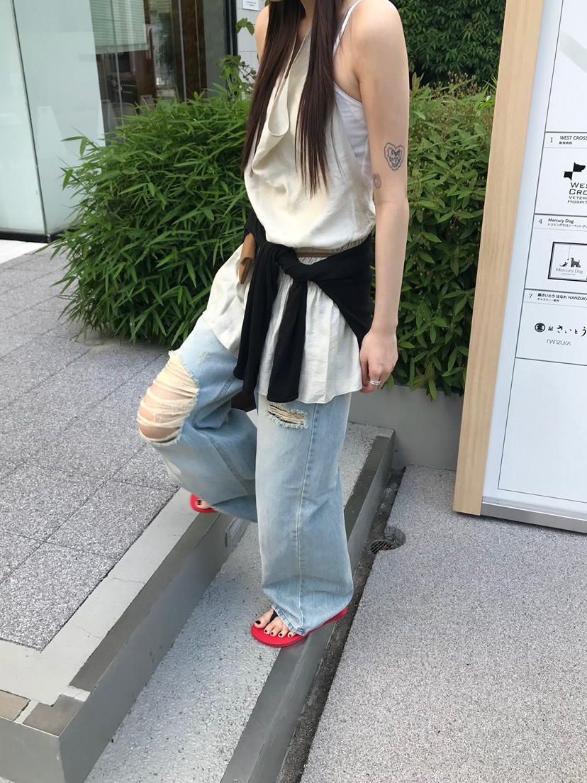 ESCHER韓國代購女裝新款休閑熱賣人氣推薦26夏季吊帶背心ESCHER吊帶/背心