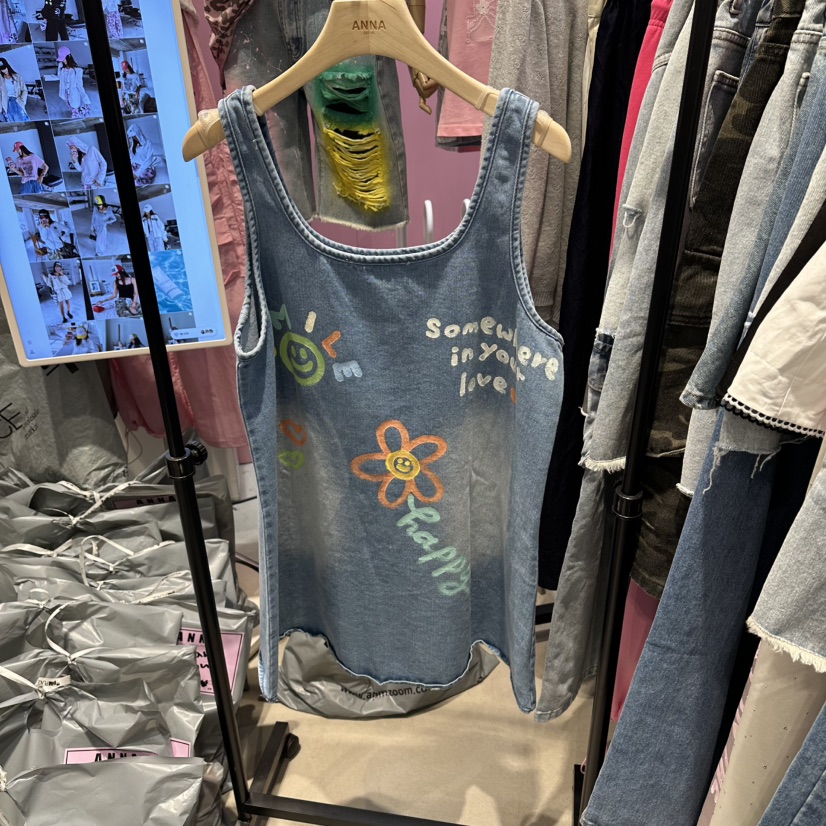 ANNA-P韓國直郵女士新品休閑熱賣26夏季人氣26春夏連衣裙ANNA-P連衣裙圖色1