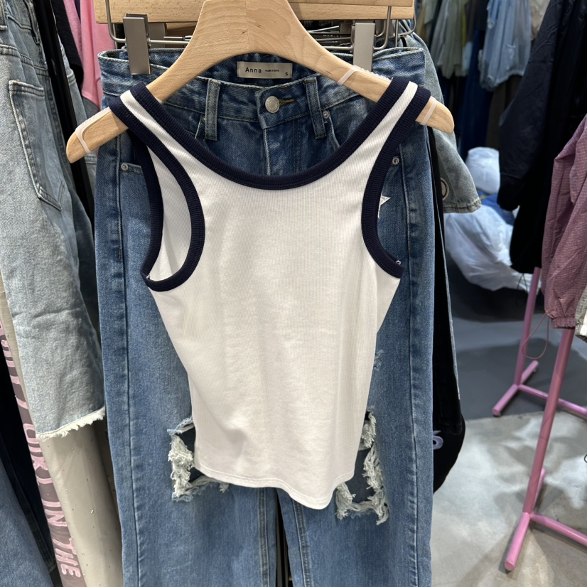 ANNA-P韓國東大門直郵女裝新品推薦職業26春夏吊帶背心花朵ANNA-P吊帶/背心