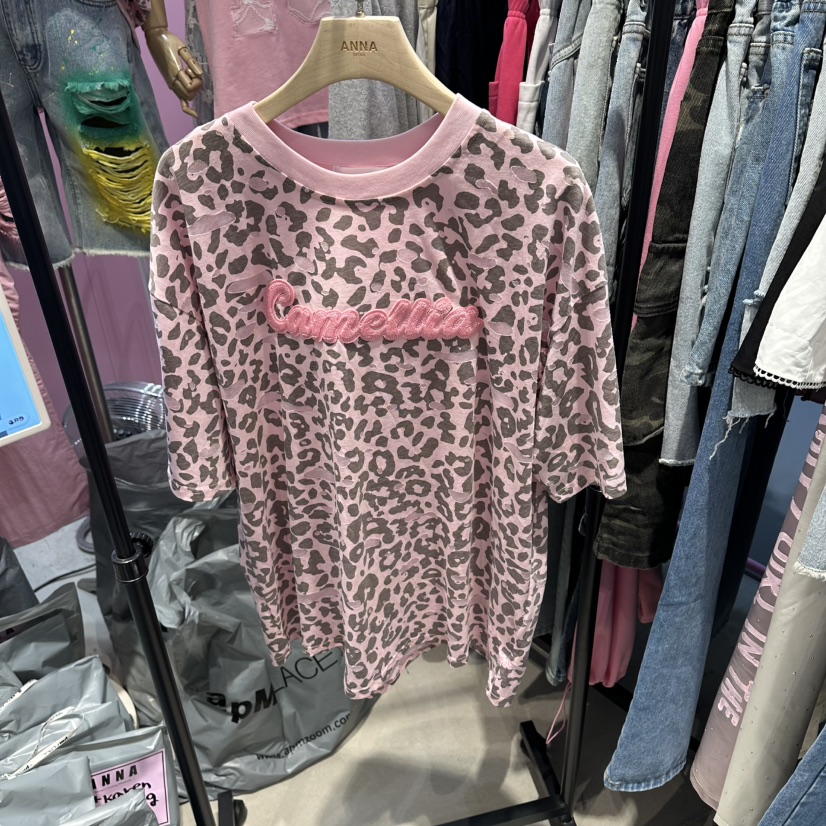 ANNA-P韓國直郵實拍女士新品26春夏熱賣人氣時尚26夏季T恤ANNA-PT恤圖色1