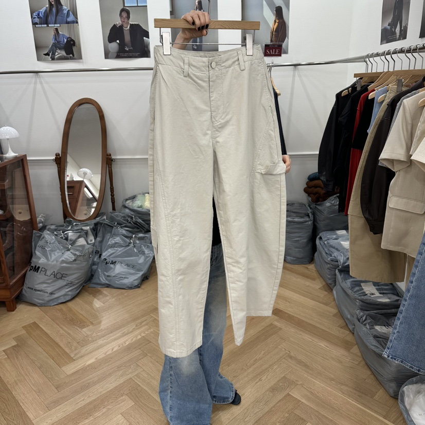 NOWHERE韓國直郵女裝新品推薦熱賣職業26夏季休閑26春夏休閑褲NOWHERE休閑褲圖色1