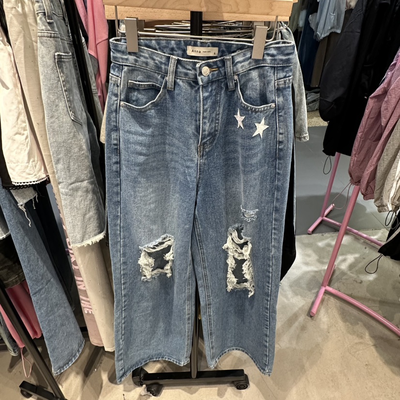 ANNA-P韓國直郵女裝新品熱賣人氣推薦時尚休閑26夏季牛仔褲ANNA-P牛仔褲圖色1
