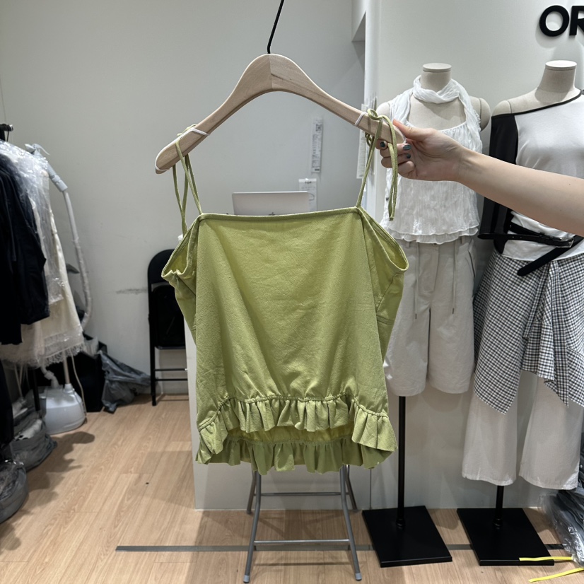 ORE-P韓國東大門直郵女士新品休閑熱賣人氣26春夏吊帶背心ORE吊帶/背心