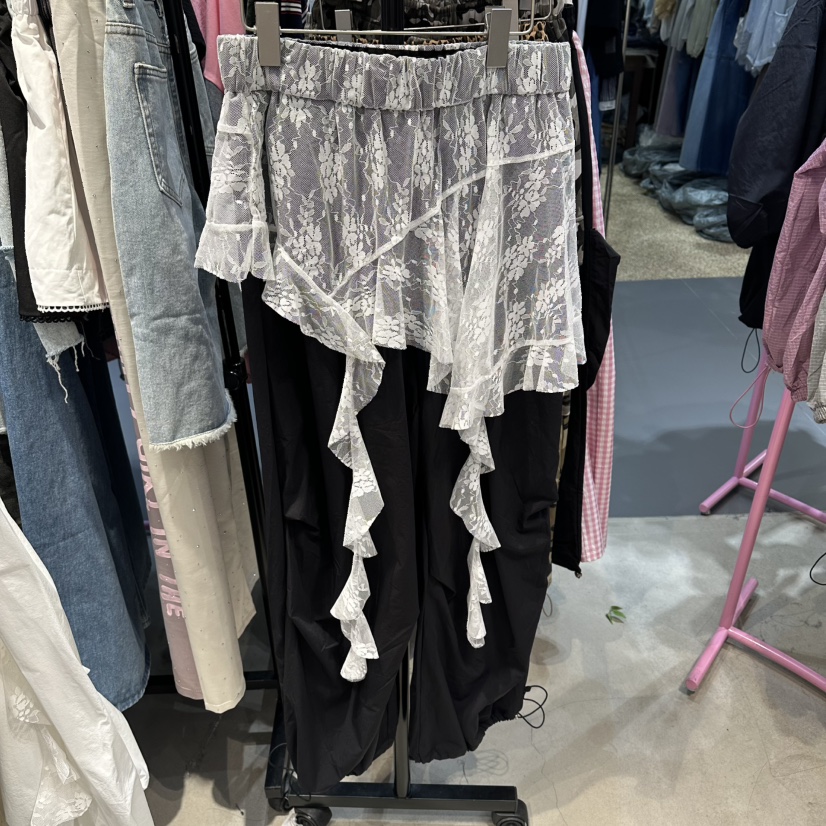 ANNA-P韓國代購女裝新品職業時尚推薦休閑26夏季裙褲蕾絲ANNA-P裙褲圖色2