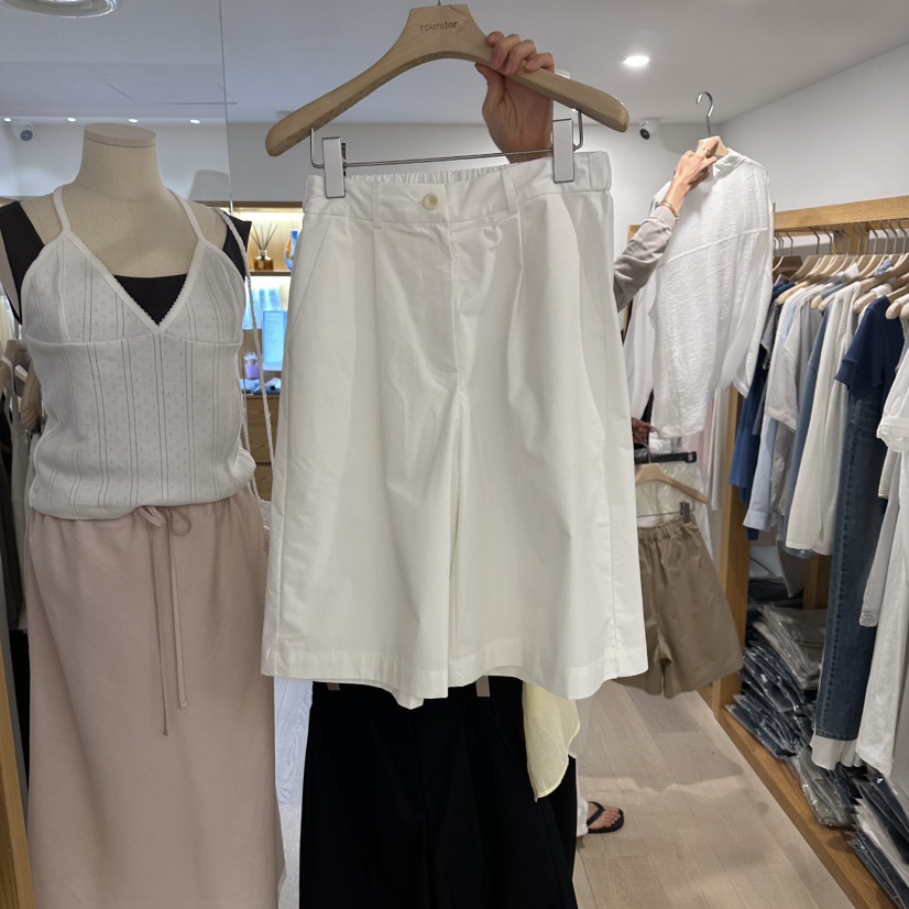 ROUNDER韓國東大門直郵女裝新品熱賣人氣時尚26夏季26春夏短褲ROUNDER短褲圖色1