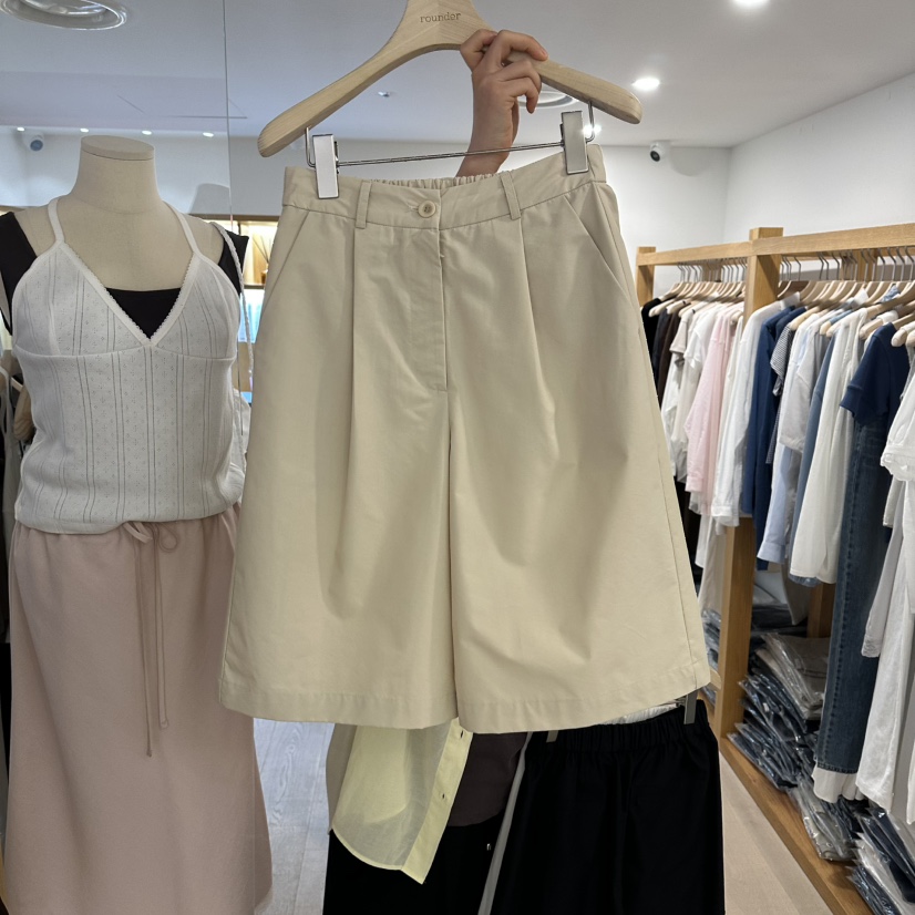 ROUNDER韓國東大門直郵女裝新品熱賣人氣時尚26夏季26春夏短褲ROUNDER短褲圖色2