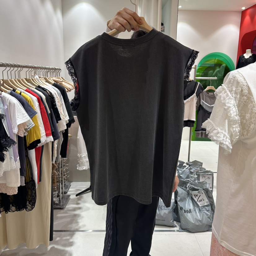 MINI UNNI韓國直郵女士新品熱賣休閑人氣26夏季吊帶背心MINI UNNI吊帶/背心