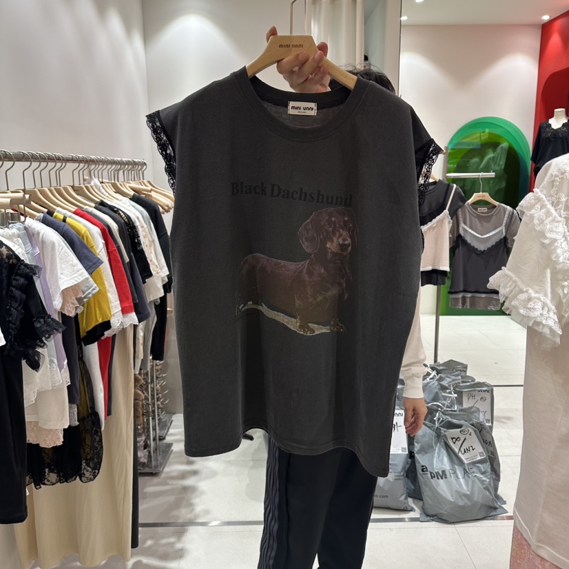 MINI UNNI韓國直郵女士新品熱賣休閑人氣26夏季吊帶背心MINI UNNI吊帶/背心圖色2